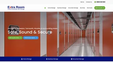 Extra Room Self Storage website thumbnail